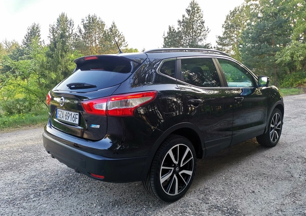 Nissan Qashqai cena 57900 przebieg: 134200, rok produkcji 2014 z Łosice małe 121